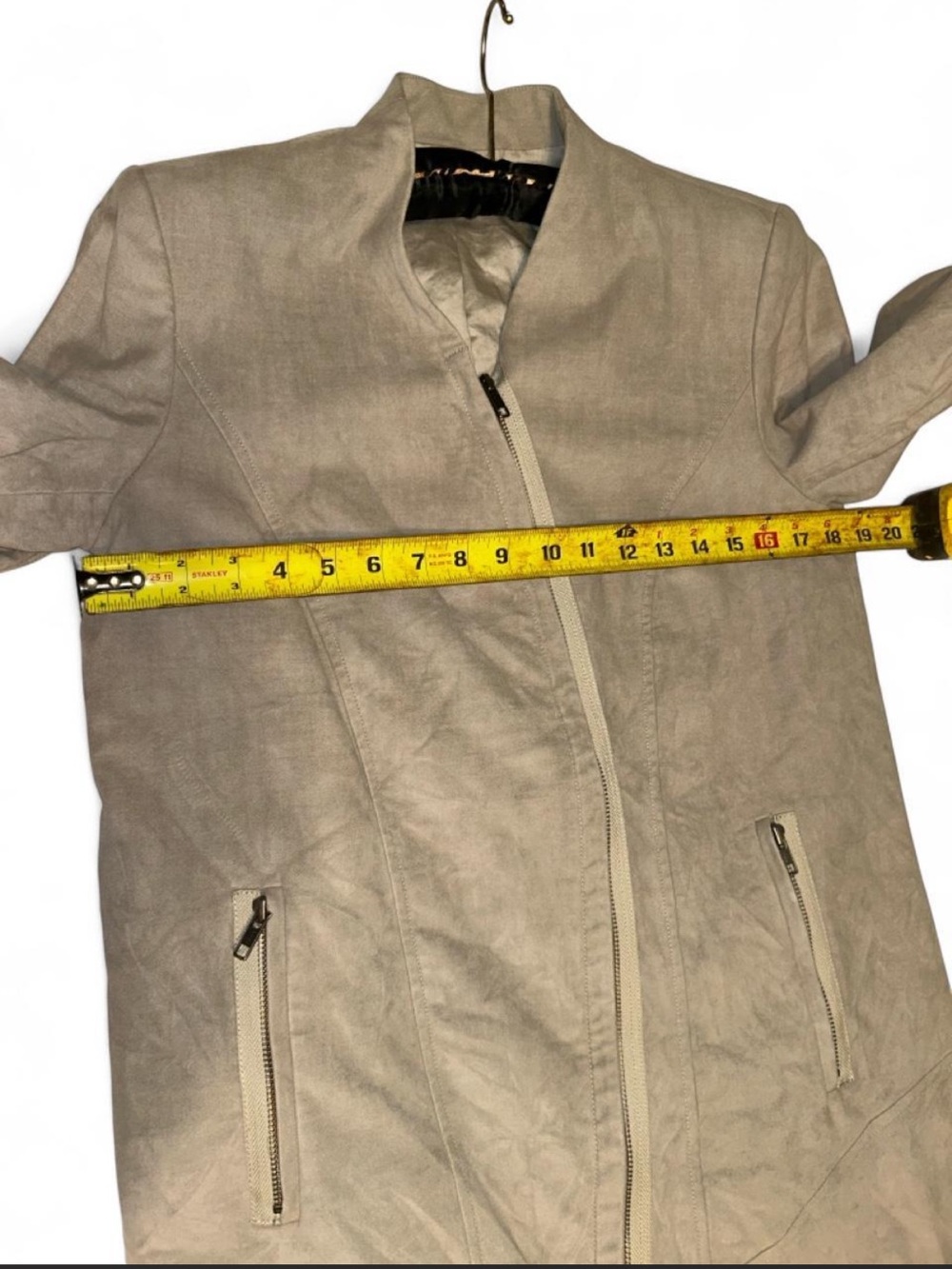 Helmut Lang Asymmetrical Zip Jacket - size Small - Picture 6 of 8
